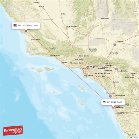 Flights from San Luis Obispo (SBP)